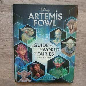 Disney Artemis Fowl Guide to the World of Fairies Hardcover Fiction Book 2019